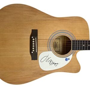 Jimmy Buffett Signed Autographed Full Size Acoustic Guitar Beckett COA