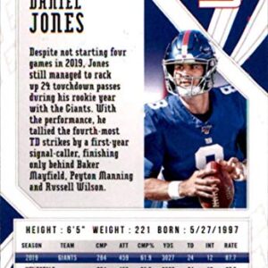 2020 Panini Phoenix Fire Burst #79 Daniel Jones New York Giants Football Card
