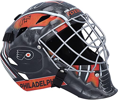 Carter Hart Philadelphia Flyers Autographed Replica Goalie Mask - Autographed NHL Helmets and Masks