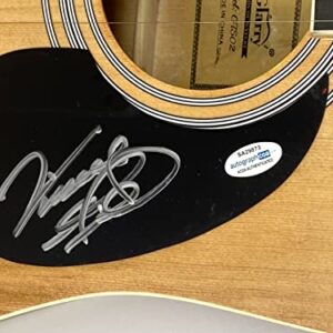 Vince Gill Signed Autographed Full Size Acoustic Guitar Eagles Country ACOA COA