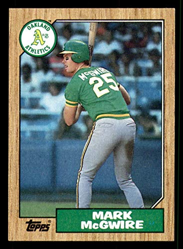 1987 Topps #366 Mark McGwire Near Mint Athletics