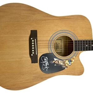 Jon Bon Jovi Signed Autographed Full Size Acoustic Guitar Bon Jovi Beckett COA