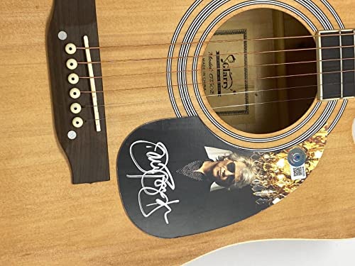 Jon Bon Jovi Signed Autographed Full Size Acoustic Guitar Bon Jovi Beckett COA