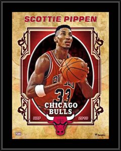 scottie pippen chicago bulls 10.5″ x 13″ sublimated hardwood classics player plaque – nba team plaques and collages