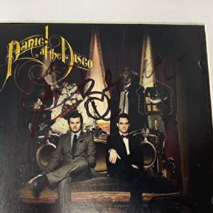 Panic! At The Disco Signed Vices & Virtues Framed CD Brendon Urie +3 ACOA COA