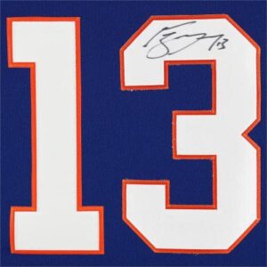 Mathew Barzal New York Islanders Autographed Blue Adidas Authentic Jersey - Autographed NHL Jerseys
