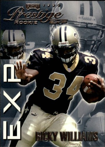 1999 Playoff Prestige EXP Football Rookie Card #39 Ricky Williams