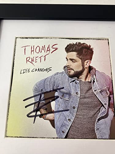 Thomas Rhett Signed Autographed Life Changes Framed CD Display Country ACOA COA