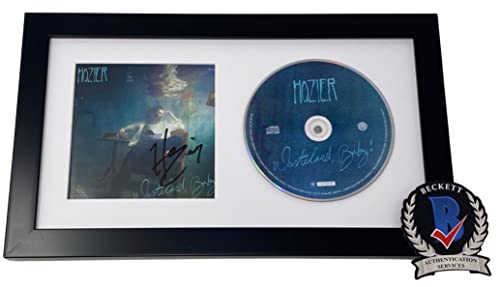 Hozier Signed Autographed Wasteland Baby Framed Matted CD Display Beckett COA