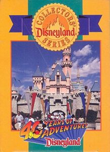 disneyland 40 years of adventure 1995 skybox factory base card set of 40 disney