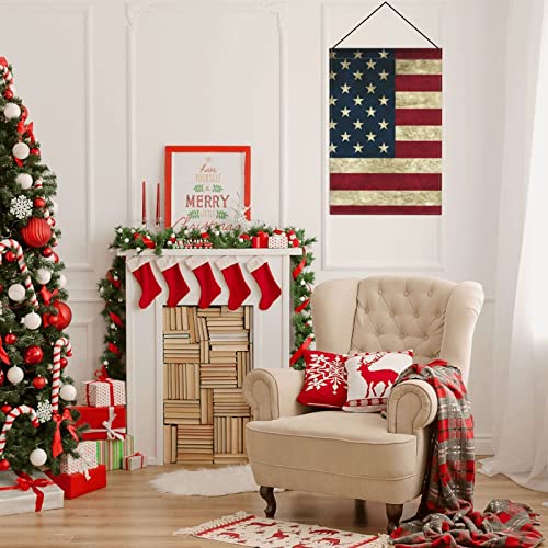 American Flag Garden Flag Double Sided for Outside Welcome Home Decoration Outdoor Garden Patio Yard Lawn Flag 12×18 Inch