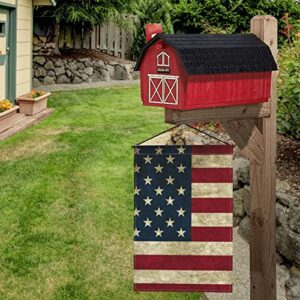 American Flag Garden Flag Double Sided for Outside Welcome Home Decoration Outdoor Garden Patio Yard Lawn Flag 12×18 Inch