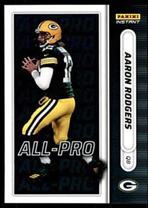 football nfl 2021 panini instant all pro #ap1 aaron rodgers packers