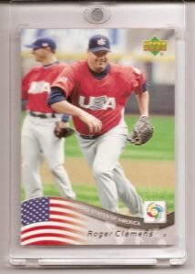 2006 upper deck world baseball classic # box set roger clemens baseball card