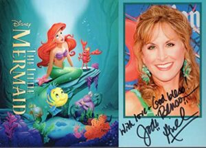 jodi benson autographed 5×7 color photo+coa little mermaid