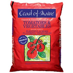 coast of maine organic tomato and vegetable planting soil 20 qt