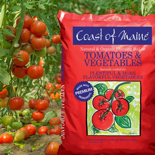 Coast of Maine Organic Tomato and Vegetable Planting Soil 20 QT