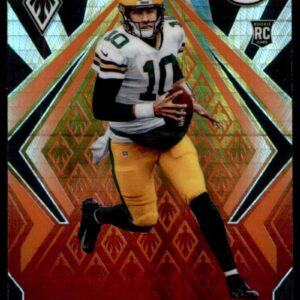 Football NFL 2020 Panini Phoenix Fire Burst #104 Jordan Love RC Packers