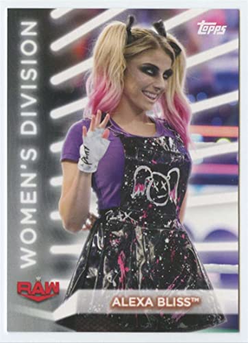 2021 Topps WWE Women's Division Roster #R-1 Alexa Bliss Official World Wrestling Entertainment Trading Card in Raw (NM or Better) Condition