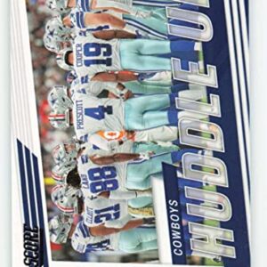 2022 Score Huddle Up #1 Dallas Cowboys NM-MT Dallas Cowboys Football NFL