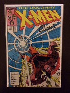 x-men #221 1987 variant marvel comic book. first appearance of mr sinister. so much fun classic!