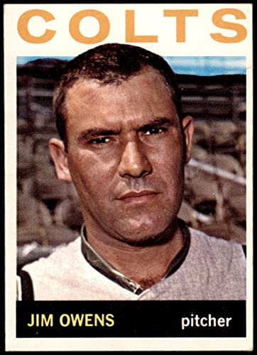 1964 Topps # 241 Jim Owens Houston Colt 45s (Baseball Card) EX Colt 45s