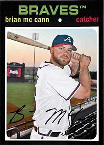 2012 Topps Archives #61 Brian McCann Braves MLB Baseball Card NM-MT