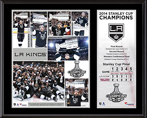 Los Angeles Kings 2014 Stanley Cup Champions Sublimated 12'' x 15'' Plaque - NHL Team Plaques and Collages