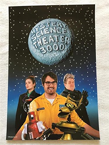 MYSTERY SCIENCE THEATER 3000-12"x18" Original Promo TV Poster SDCC 2017 MST3K