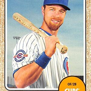 2017 Topps Heritage #326 Ben Zobrist Chicago Cubs Baseball Card