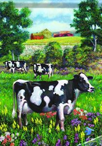 carson home accents garden flag, dairy farm