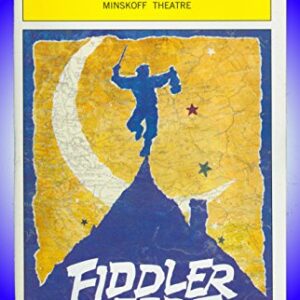 Fiddler on the Roof, Broadway playbill + Alfred Molina , Lea Michele from GLEE