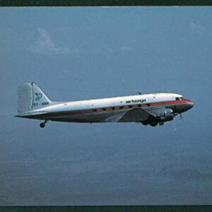 AirKenya Africa Douglas DC-3C Propeller Commercial Airplane Vintage Postcard