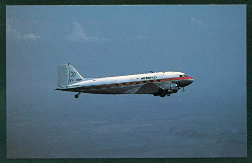 AirKenya Africa Douglas DC-3C Propeller Commercial Airplane Vintage Postcard