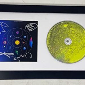 Coldplay Band Signed Music of the Spheres Framed CD Chris Martin ACOA COA