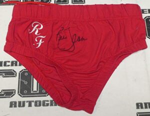 ric flair signed custom replica wrestling trunks bas beckett coa wwe autograph 1 – autographed wrestling robes, trunks and belts