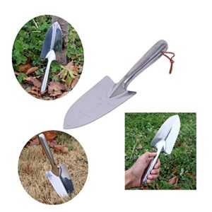 Prudance Creative Calibration Gardening Yard Stainless Steel Trowel Shovel Spade 11"