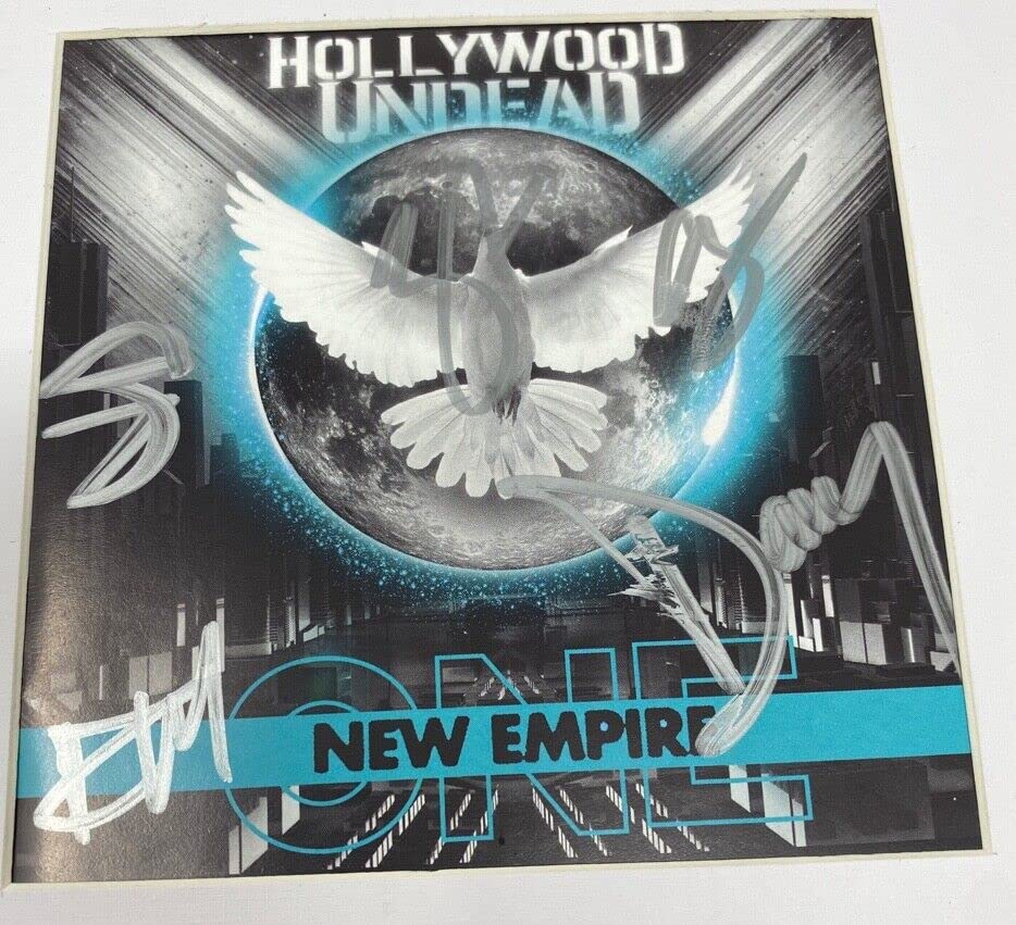 Hollywood Undead Band Signed Autograph New Empire, Vol. 1 Framed CD Display ACOA