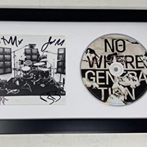 Rise Against Band Signed Autograph Nowhere Generation Framed CD Display ACOA COA