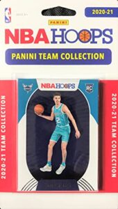 charlotte hornets 2020 2021 hoops factory sealed team set with a rookie card of lamelo ball 223