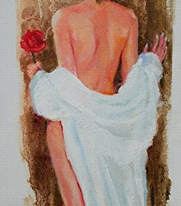 SOLD Nude Figure I - Female Figure Nude by internationally renown painter Yary Dluhos