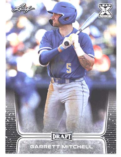 2020 Leaf Draft #13 Garrett Mitchell Milwaukee Brewers (1st Leaf Card) MLB Baseball Card (RC - Rookie Card) NM-MT