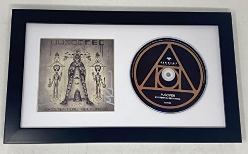 Puscifer Signed Existential Reckoning Framed CD Maynard James Keenan Tool ACOA