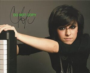 christina grimmie reprint signed autographed 11×14 poster photo #1 rp