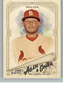 2018 allen and ginter #112 yadier molina st. louis cardinals baseball card – gotbaseballcards