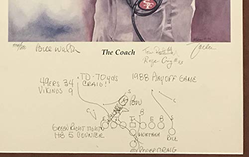 the coach, bill walsh, sf forty niners