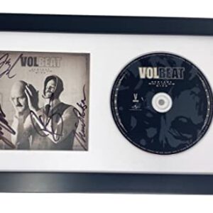Volbeat Band Signed Autographed Servant of the Mind Framed CD Display ACOA COA