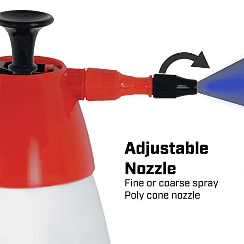 Chapin International 1002 48-Oz Multi-Purpose Sprayer, Fine to Coarse Spray, Red/White