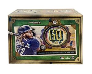 2022 topps gypsy queen baseball factory sealed blaster box 7 packs of 7 cards. 49 cards in all chase rookie cards of an generational talent rookie wander franco, and more look for exclusive green parallel cards blasters are my personal favorite to open fo