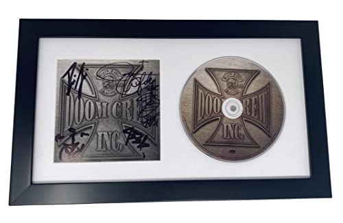 Black Label Society Zakk Wylde Signed Doom Crew Inc Framed CD Display ACOA COA